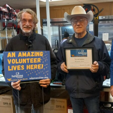 Tim McCaskey with Meals on Wheels of Western South Dakota