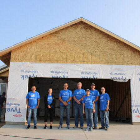 Citi, Corporate/Business Volunteers, Habitat for Humanity of Greater Sioux Falls