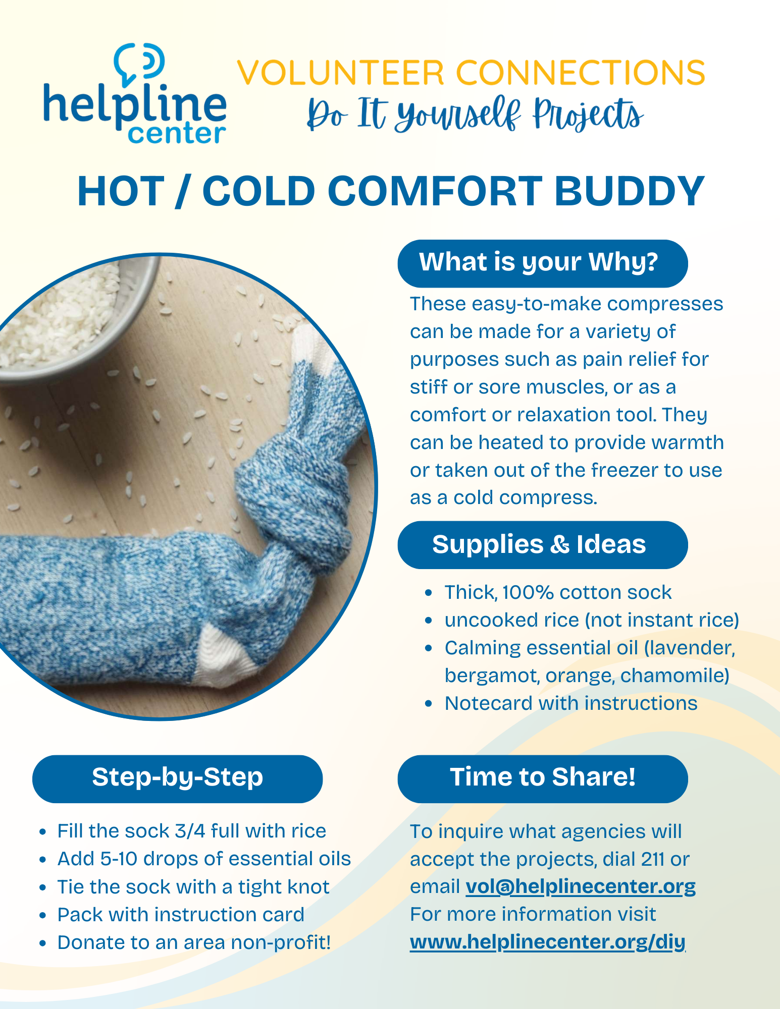 DIY HotCold Comfot Buddy