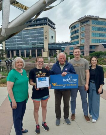 Justice Lloyd with Sculpture Walk Sioux Falls