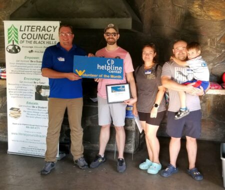 Scott McEntyre with Literacy Council of the Black Hills